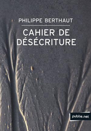Cover of the book Cahier de désécriture by Alain François