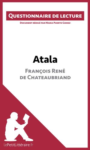 Cover of the book Atala de François René de Chateaubriand by Éléonore Quinaux, lePetitLittéraire.fr