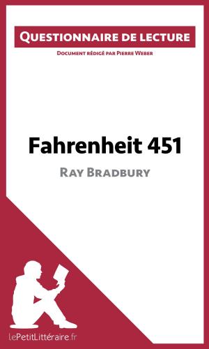 Cover of the book Fahrenheit 451 de Ray Bradbury by Mélanie Kuta, lePetitLittéraire.fr