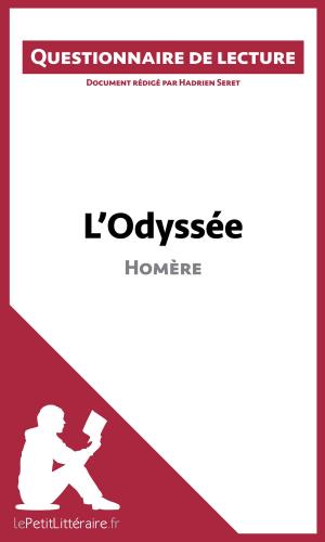Cover of the book L'Odyssée d'Homère by Yann Dalle, lePetitLittéraire.fr