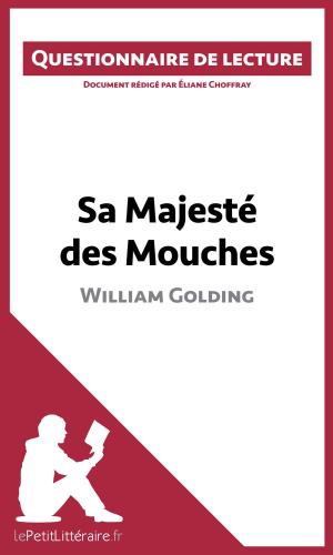 Cover of the book Sa Majesté des Mouches de William Golding by Laurence Tricoche-Rauline, lePetitLittéraire.fr