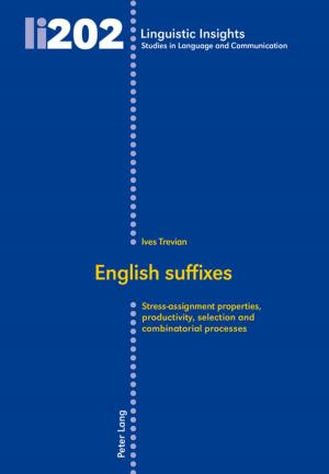 Cover of the book English suffixes by Martine Clouzot