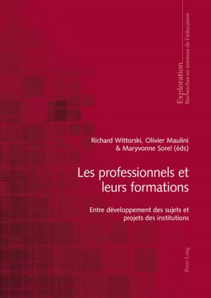 Cover of the book Les professionnels et leurs formations by Claudia Fechner