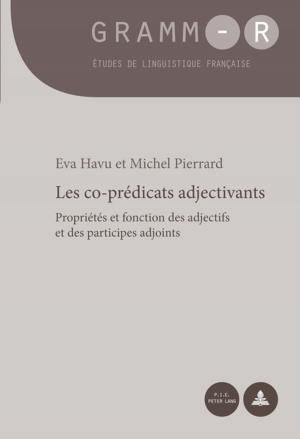 Cover of the book Les co-prédicats adjectivants by Ingrid Gessner