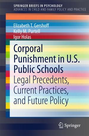 Cover of the book Corporal Punishment in U.S. Public Schools by Ewa Łupikasza