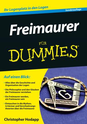Cover of the book Freimaurer für Dummies by Philippe Weber, Christophe Simon