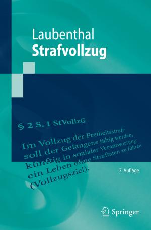 Cover of the book Strafvollzug by Werner Timischl