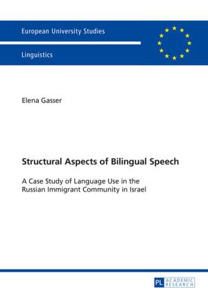 Cover of the book Structural Aspects of Bilingual Speech by Yu Liu