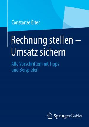 Cover of the book Rechnung stellen - Umsatz sichern by Manfred Bruhn