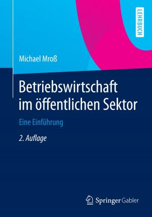 Cover of the book Betriebswirtschaft im öffentlichen Sektor by Anabel Ternès, Ian Towers, Marc Jerusel