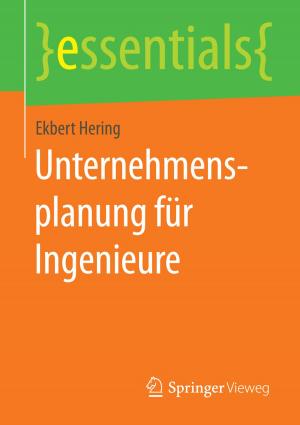 Book cover of Unternehmensplanung für Ingenieure
