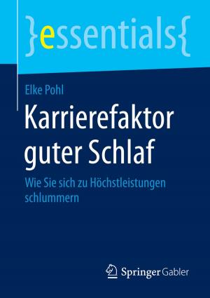 Cover of the book Karrierefaktor guter Schlaf by Irena D. Ebert, Melanie Steffens