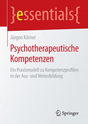 Cover of the book Psychotherapeutische Kompetenzen by 