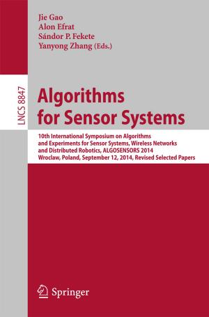 Cover of the book Algorithms for Sensor Systems by Ulrich Gellert, Ana Daniela Cristea