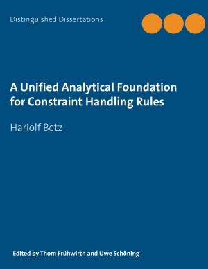 Cover of the book A Unified Analytical Foundation for Constraint Handling Rules by 