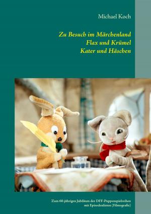 Book cover of Zu Besuch im Märchenland, Flax und Krümel, Kater und Häschen