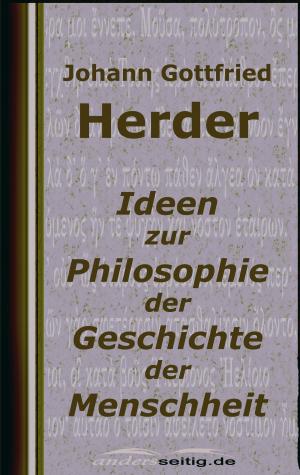 Cover of Ideen zur Philosophie der Geschichte der Menschheit