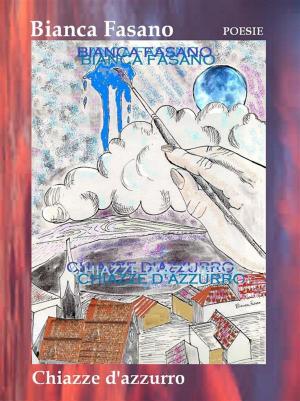 Book cover of "Chiazze d'azzurro" Poesie.