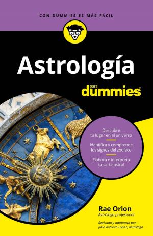 Cover of the book Astrología para Dummies by Michael Hjorth, Hans Rosenfeldt