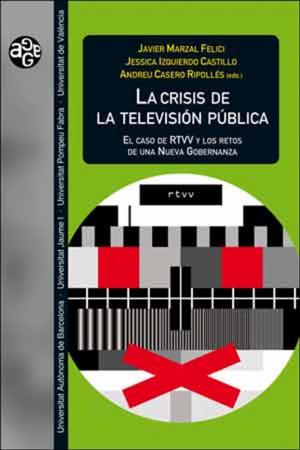 Cover of the book La crisis de la televisión pública by VV.AA.