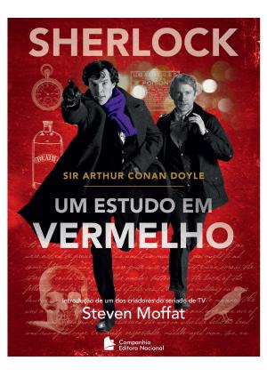 Book cover of Sherlock: um estudo em vermelho