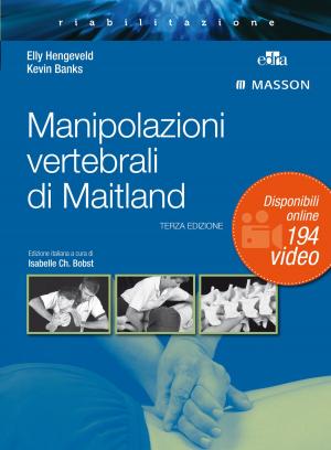 Book cover of Manipolazioni vertebrali di Maitland