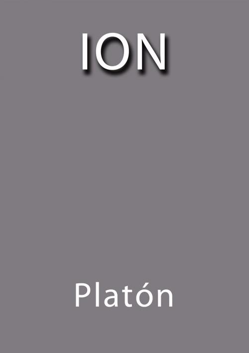 Cover of the book Ion by Platón, J.Borja