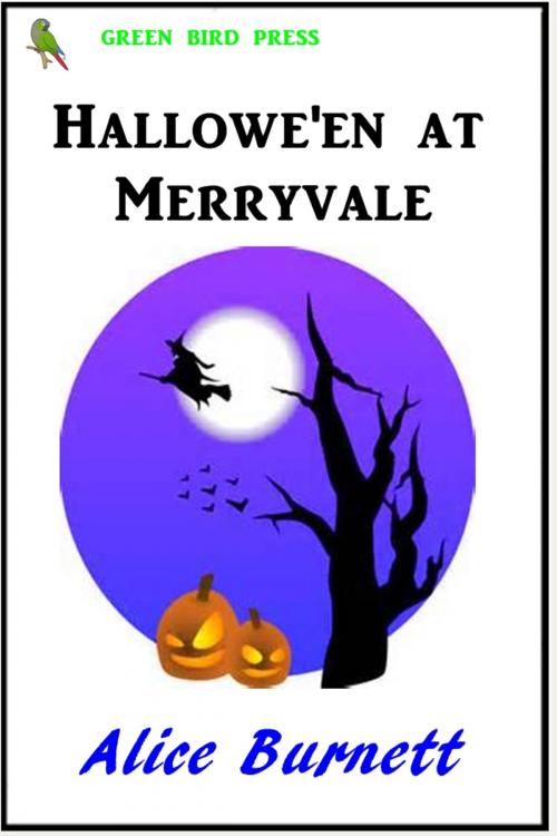 Cover of the book Hallowe'en at Merryvale by Alice Hale Burnett, Green Bird Press