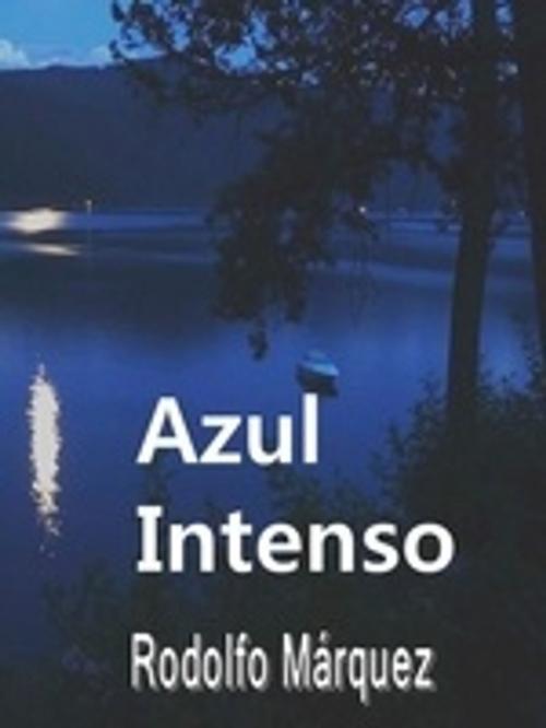 Cover of the book Azul intenso by Rodolfo Márquez, Entreescritores.com