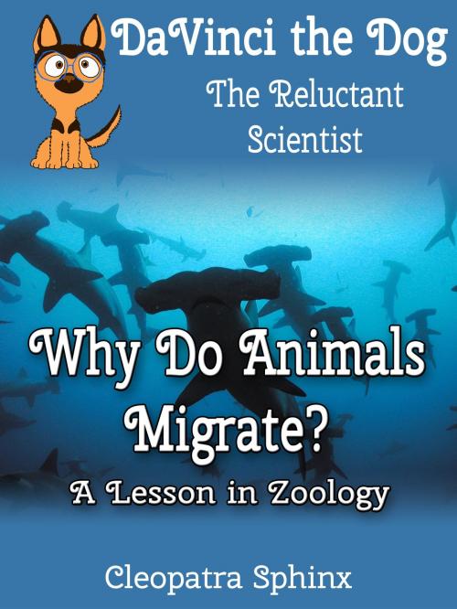 Cover of the book DaVinci the Dog, the Reluctant Scientist #3: Why Do Animals Migrate? by Cleopatra Sphinx, Cleopatra Sphinx