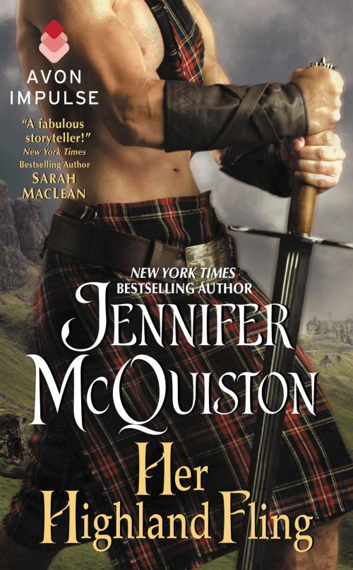 Cover of the book Her Highland Fling by Jennifer McQuiston, Avon Impulse