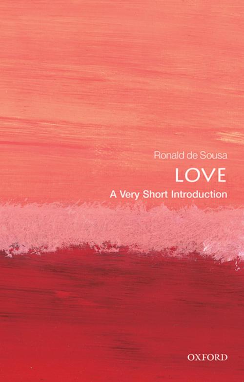 Cover of the book Love: A Very Short Introduction by Ronald de Sousa, OUP Oxford
