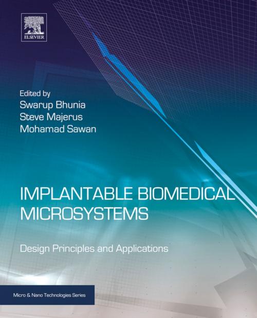 Cover of the book Implantable Biomedical Microsystems by , Elsevier Science