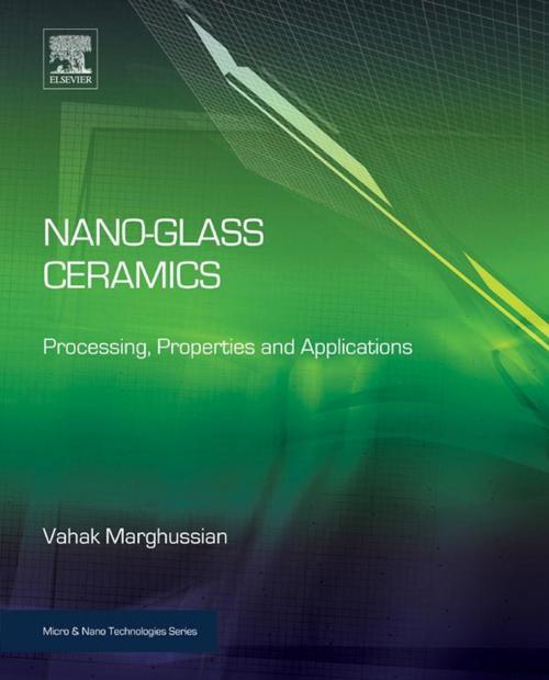 Cover of the book Nano-Glass Ceramics by Vahak Marghussian, Elsevier Science