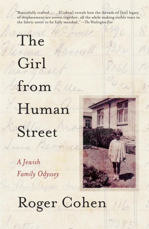 Cover of the book The Girl from Human Street by Roger Cohen, Knopf Doubleday Publishing Group