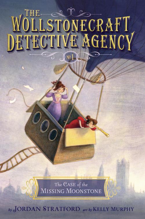 Cover of the book The Case of the Missing Moonstone (The Wollstonecraft Detective Agency, Book 1) by Jordan Stratford, Random House Children's Books
