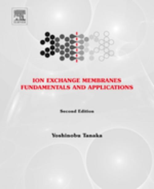 Cover of the book Ion Exchange Membranes by Yoshinobu Tanaka, Elsevier Science
