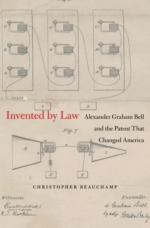 Cover of the book Invented by Law by Christopher Beauchamp, Harvard University Press