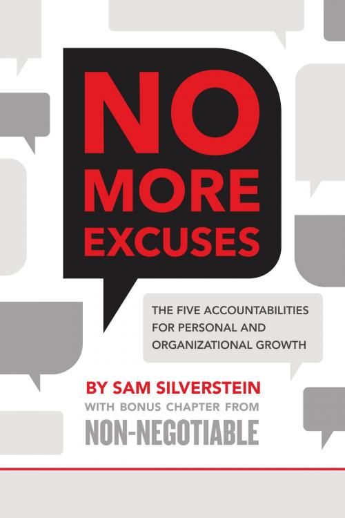 Cover of the book No More Excuses by Sam Silverstein, Sound Wisdom