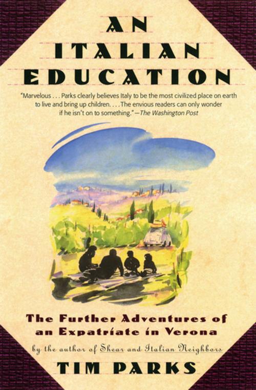 Cover of the book An Italian Education by Tim Parks, Grove Atlantic