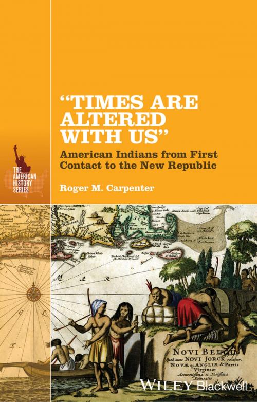Cover of the book "Times Are Altered with Us" by Roger M. Carpenter, Wiley