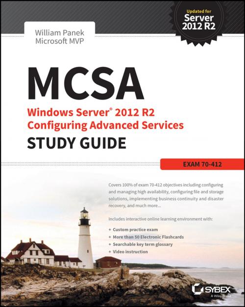 Cover of the book MCSA Windows Server 2012 R2 Configuring Advanced Services Study Guide by William Panek, Wiley