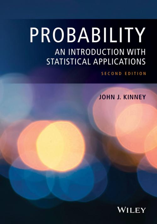 Cover of the book Probability by John J. Kinney, Wiley