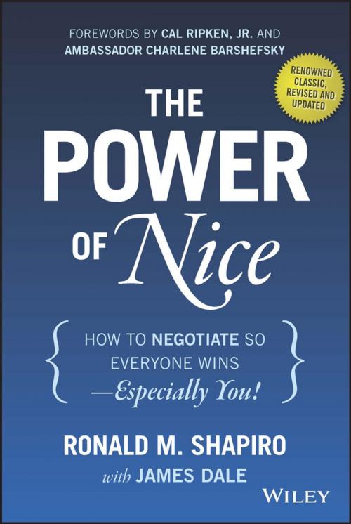 Cover of the book The Power of Nice by Ronald M. Shapiro, Wiley