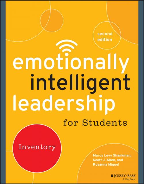 Cover of the book Emotionally Intelligent Leadership for Students by Marcy Levy Shankman, Scott J. Allen, Rosanna Miguel, Wiley