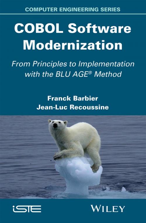 Cover of the book COBOL Software Modernization by Franck Barbier, Jean-Luc Recoussine, Wiley