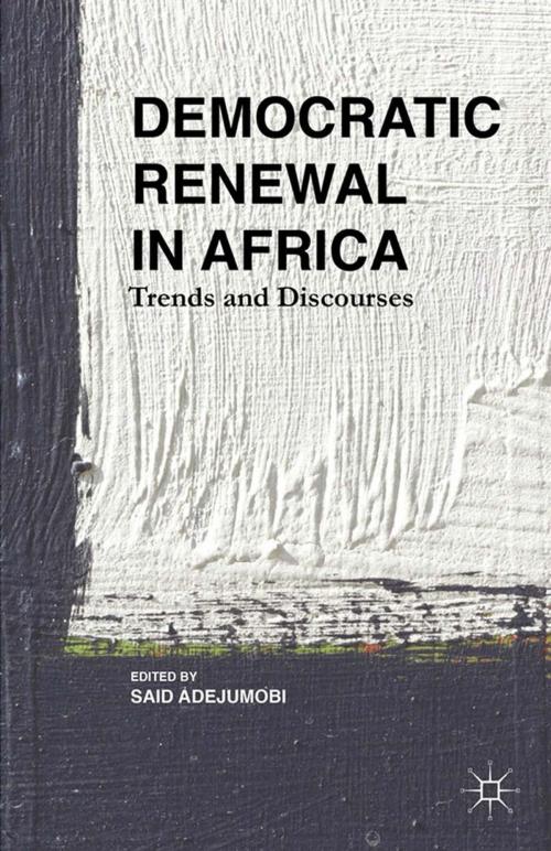 Cover of the book Democratic Renewal in Africa by , Palgrave Macmillan US