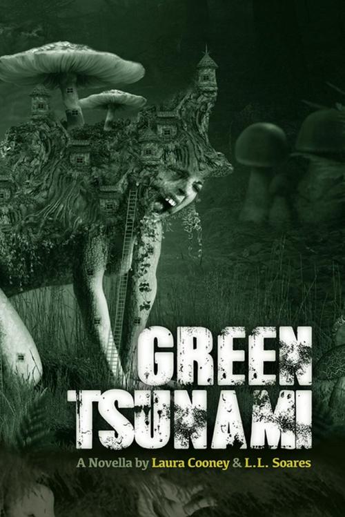Cover of the book Green Tsunami by LL Soares, Smart Rhino Publications