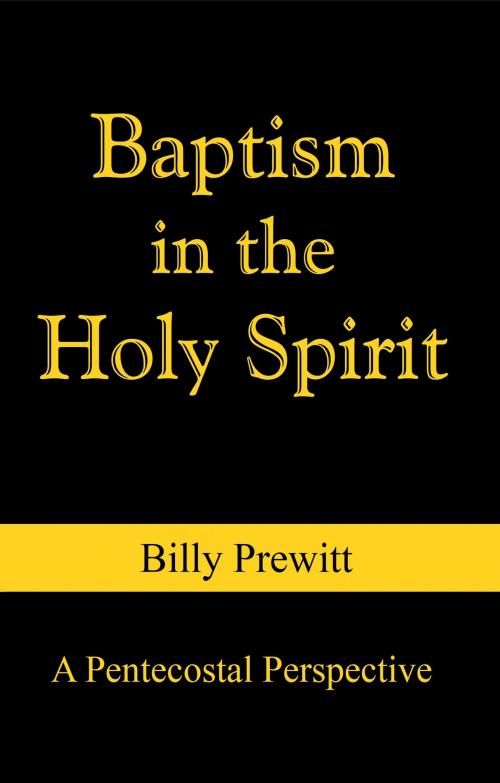 Cover of the book The Baptism in the Holy Spirit: A Pentecostal Perspective by Billy Prewitt, Billy Prewitt