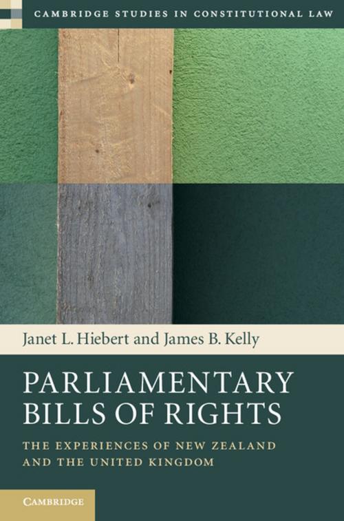Cover of the book Parliamentary Bills of Rights by Janet L. Hiebert, James B. Kelly, Cambridge University Press